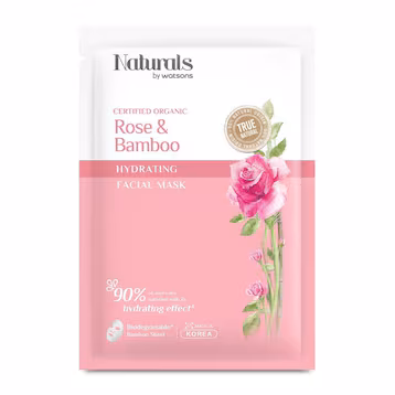 NATURALS Rose & Bamboo Facial Mask